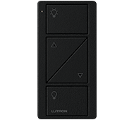 Load image into Gallery viewer, Lutron - Wireless Two Button Control with Raise / Lower Black