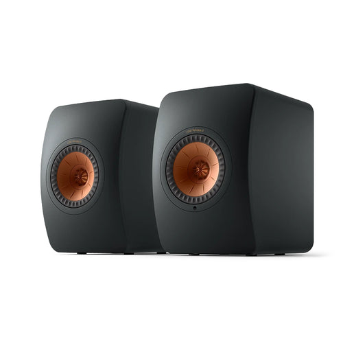 KEF LS50 Wireless II Speakers Carbon Black