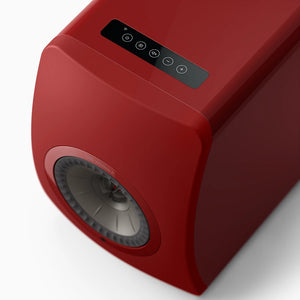 KEF LS50 Wireless II Speakers Red