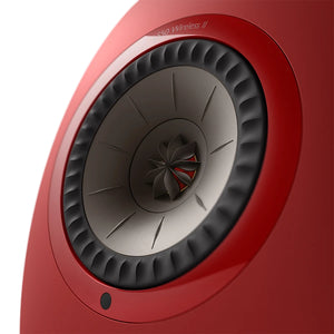 KEF LS50 Wireless II Speakers Red