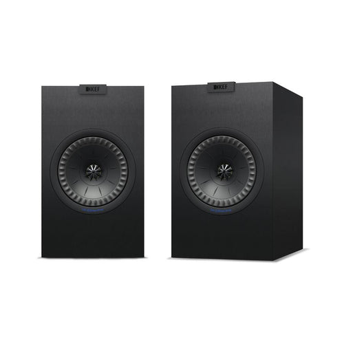 KEF Q350 Speakers Satin Black Lifestyle