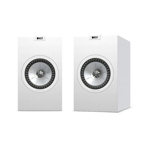 KEF Q350 Speakers Satin White Front